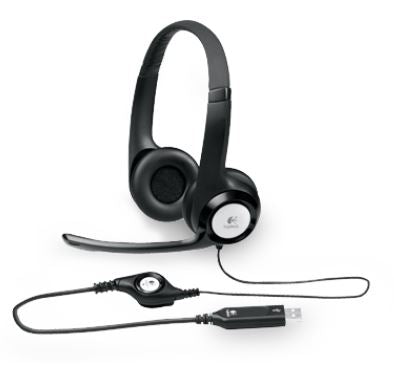 My Best Buy - Logitech H390 USB Headset Adjustable,USB,2 Years Noise cancelling mic In-line audio controls