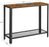 My Best Buy - Console Table Metal Frame Rustic Brown
