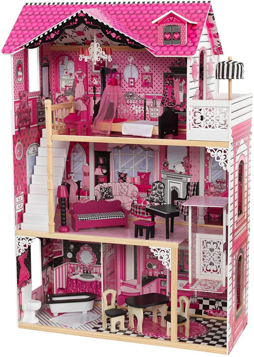 My Best Buy - Dollhouse with Furniture for kids 120 x 83 x 40 cm (Model 6)