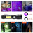 My Best Buy - 7 Modes Waterproof Rechargeable UV Light Flashlight Torch for Camping