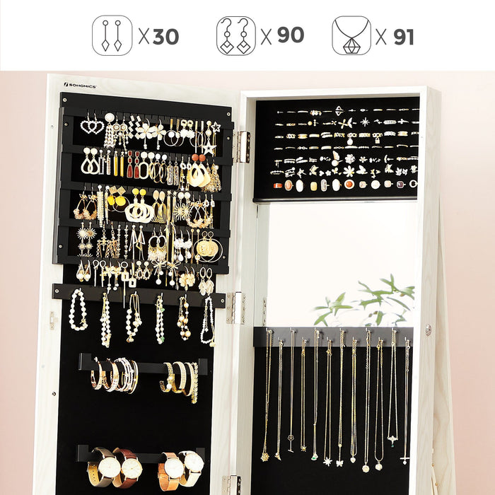 My Best Buy - Full Length Mirror Jewelry Cabinet