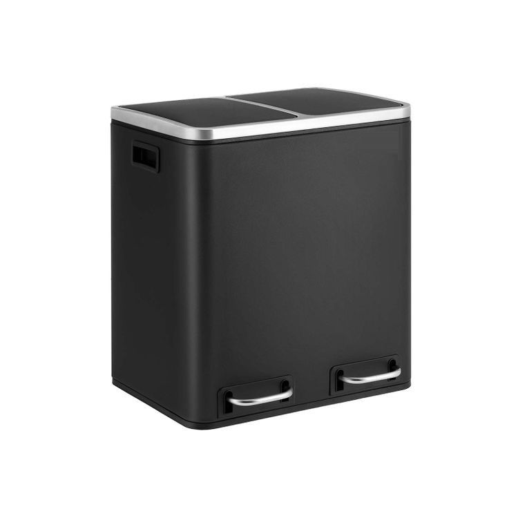 My Best Buy - Dual Kitchen Bin 2x15L, Black