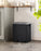 My Best Buy - Dual Kitchen Bin 2x15L, Black