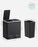 My Best Buy - Dual Kitchen Bin 2x15L, Black