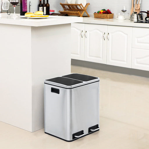 My Best Buy - Dual Kitchen Bin 2x15L Waste Separator