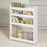 My Best Buy - Slimline Rolling Storage Shelf, White
