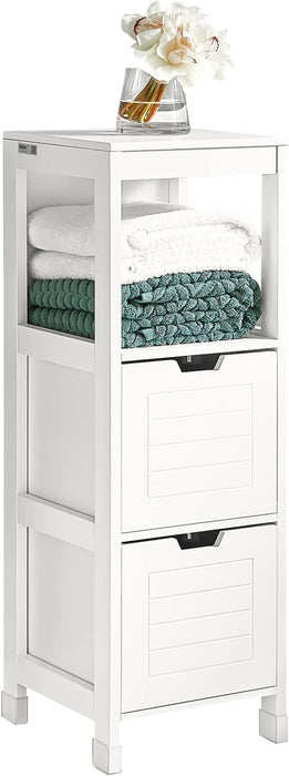 My Best Buy - Freestanding Cabinet 2 Drawers Shelf Cupboard