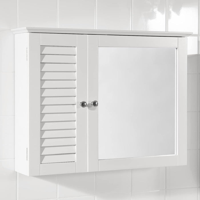 My Best Buy - Mirror Cabinet Wall Cupboard, White