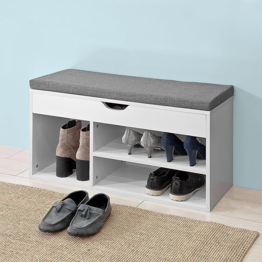 My Best Buy - Padded Shoe Bench Lift Up Storage