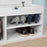 My Best Buy - Padded Shoe Bench Lift Up Storage