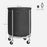 My Best Buy - Laundry Basket with Wheels, Black