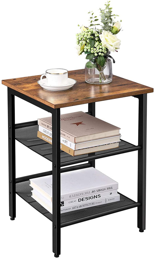 My Best Buy - Side Table, 2 Mesh Shelves
