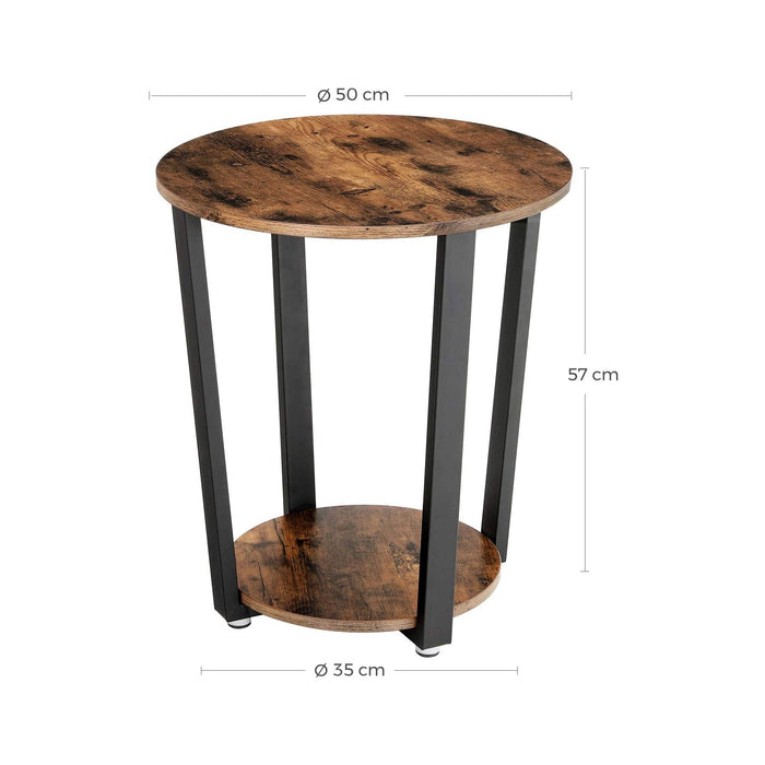 My Best Buy - Round Side Table Shelf