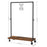 My Best Buy - Industrial Pipe Rolling Garment Rack Shoe Shelf