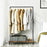 My Best Buy - Industrial Pipe Rolling Garment Rack Shoe Shelf