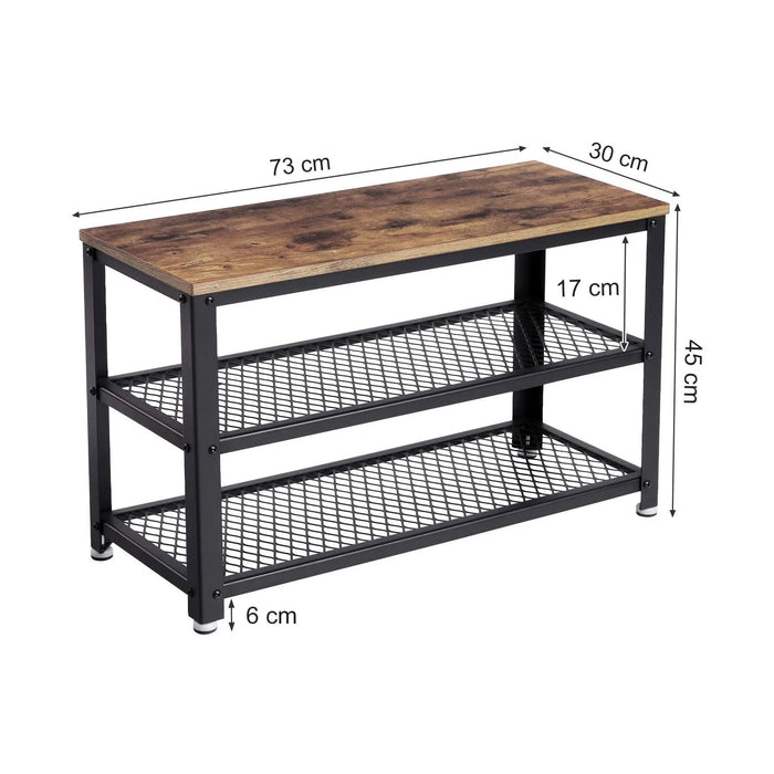 My Best Buy - 3 Tier Shoe Storage Bench (73 cm)