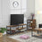 My Best Buy - Industrial TV Cabinet Sturdy Wooden Entertainment Unit