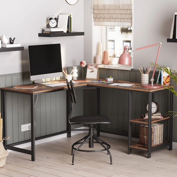 My Best Buy - �L-Shaped Desk with Shelves