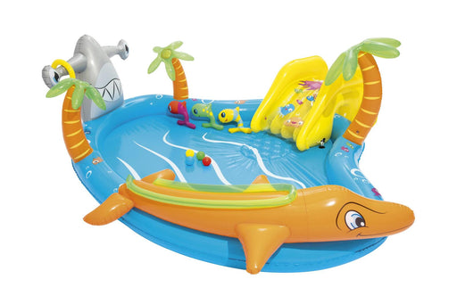 My Best Buy - Bestway 273L Inflatable Sea Life Water Fun Park Pool with Slide - 2.8m x 87cm