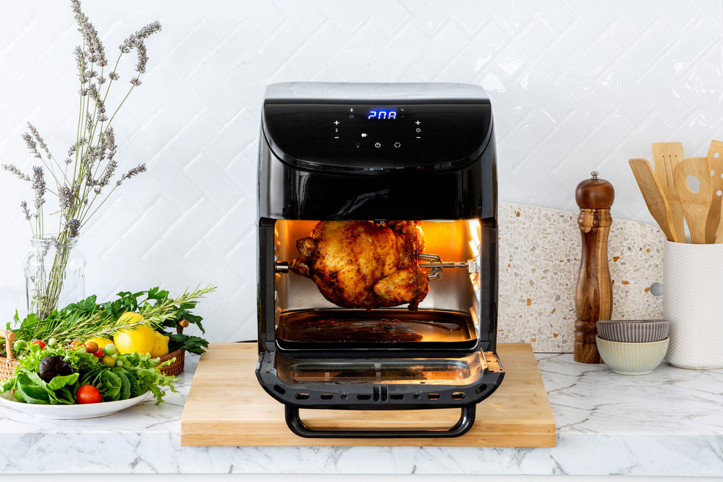 My Best Buy - 12L Digital Air Fryer w/ 200C, 7 Cooking Settings & Rotisserie Function