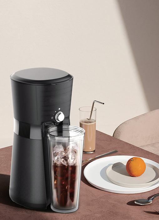 My Best Buy - Digital Iced Coffee Maker w/ 10oz, Reusable Cup & Straw Included