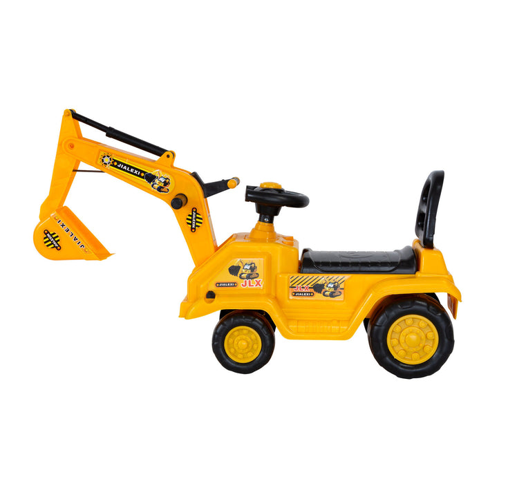 My Best Buy - Ride-on Children’s Toy Excavator Truck (Yellow)