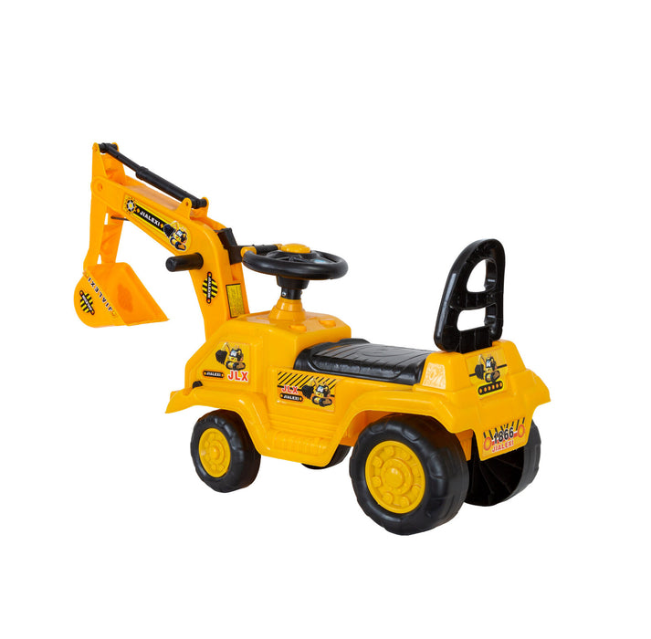 My Best Buy - Ride-on Children’s Toy Excavator Truck (Yellow)