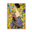 My Best Buy - 80cmx120cm Lady With A fan By Klimt Gold Frame Canvas Wall Art