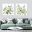 My Best Buy - 50cmx50cm Sage Garden By Carol Robinson 2 Sets White Frame Canvas Wall Art