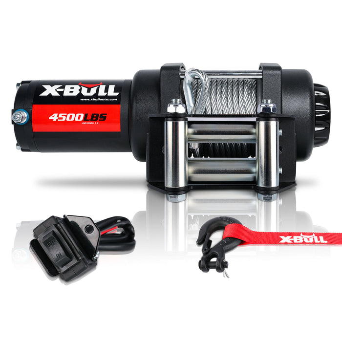 My Best Buy - X-BULL Electric Winch 4500LBS/2041KG Steel Cable Wireless Remote Boat ATV 4WD