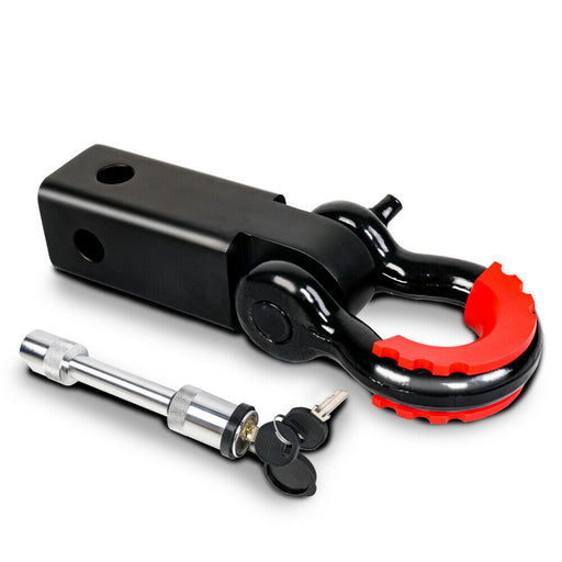 My Best Buy - X-BULL Hitch Receiver 5T Recovery Receiver with Bow Shackle Tow Bar Off Road 4WD