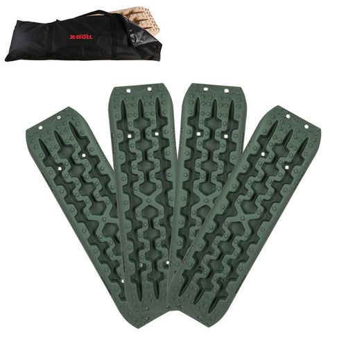 My Best Buy - X-BULL Recovery tracks / Sand tracks / Mud tracks / Off Road 4WD 4x4 Car 2 Pairs Gen 3.0 - Olive