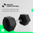 My Best Buy - Verpeak Rubber Hex Dumbbells 12.5kg - VP-DB-105