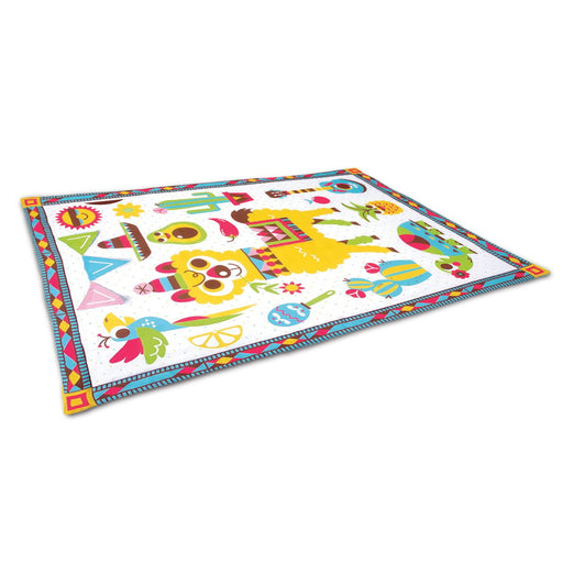 My Best Buy - Yookidoo Fiesta Kids Baby Activity Playmat To Bag With Musical Rattle Padded