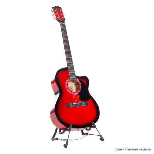 My Best Buy - Karrera Acoustic Cutaway 40in Guitar - Red