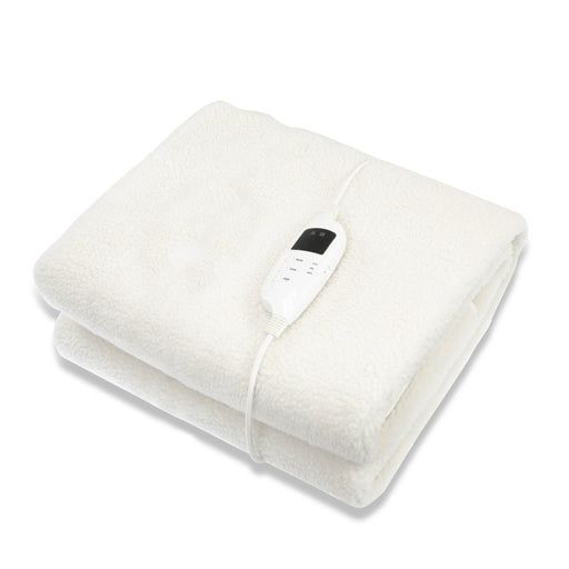 My Best Buy - Laura Hill Heated Electric Blanket Fitted Fleece Underlay Throw Single