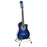 My Best Buy - Karrera 38in Pro Cutaway Acoustic Guitar with Bag Strings - Blue Burst