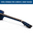 My Best Buy - Karrera 38in Cutaway Acoustic Guitar with guitar bag - Blue Burst