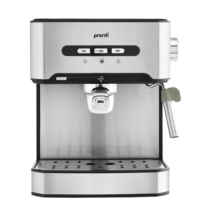 My Best Buy - Pronti 1.6L Automatic Coffee Espresso Machine with Steam Frother