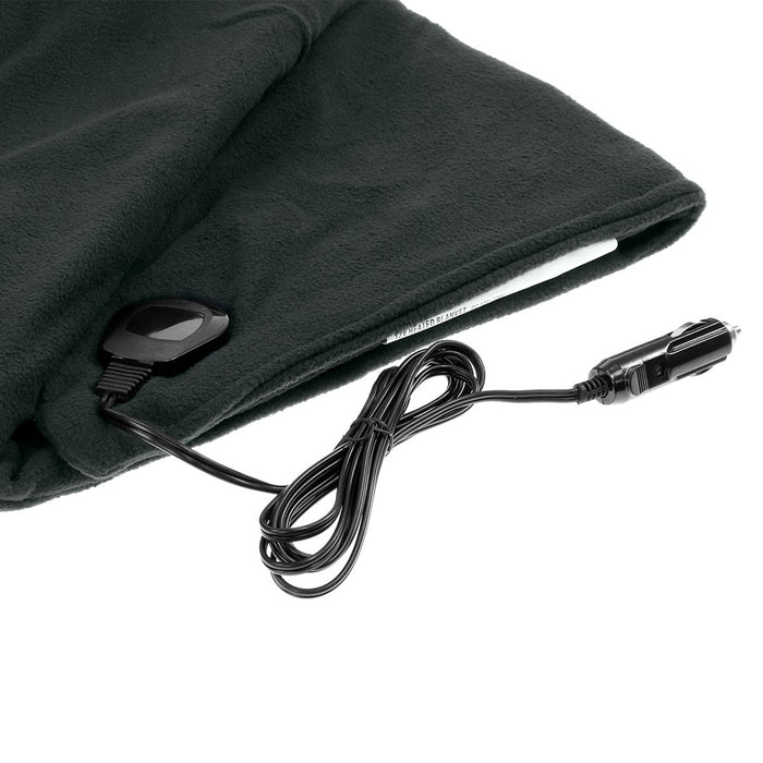 My Best Buy - Laura Hill Heated Electric Car Blanket 150x110cm 12v - Black