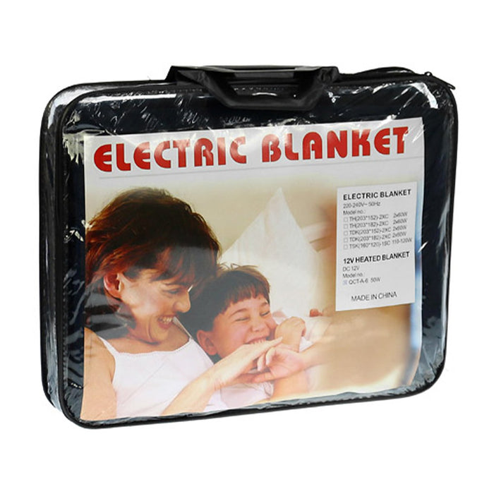 My Best Buy - Laura Hill Heated Electric Car Blanket 150x110cm 12v - Black