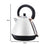 My Best Buy - Pronti Toaster, Kettle & Coffee Machine Breakfast Set - White