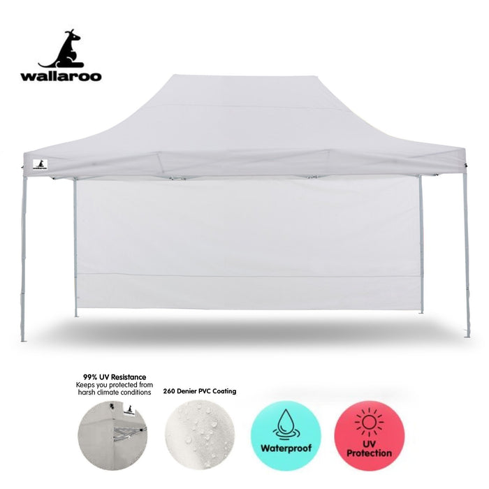 My Best Buy - Wallaroo Gazebo Tent Marquee 3x4.5m PopUp Outdoor White