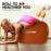 My Best Buy - Powertrain Sports Inflatable Gymnastics Air Barrel Exercise Roller 120 x 75cm - Orange