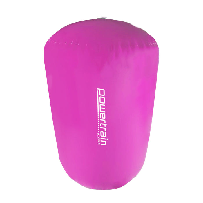 My Best Buy - Powertrain Sports Inflatable Gymnastics Air Barrel Exercise Roller 120 x 75cm - Pink
