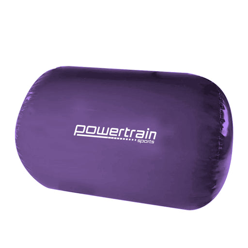 My Best Buy - Powertrain Sports Inflatable Air Exercise Roller Gymnastics Gym Barrel 120 x 75cm Purple