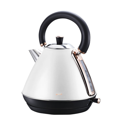 My Best Buy - Pronti 1.7l Rose Trim Collection Kettle - White