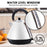 My Best Buy - Pronti Rose Trim Collection Toaster & Kettle Bundle - White