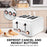 My Best Buy - Pronti Rose Trim Collection Toaster & Kettle Bundle - White