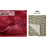 My Best Buy - Laura Hill Double-sided Large 220 X 240cm Faux Mink Throw Rug Blanket 800-gsm Heavy - Red